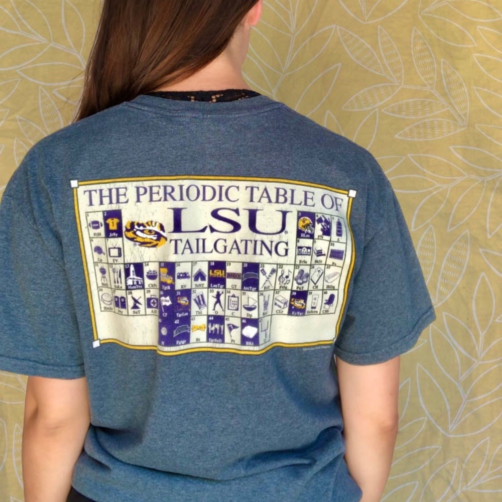 LSU tigers tee size M